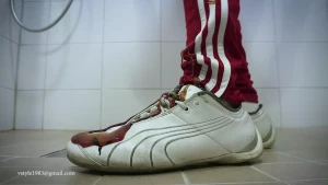 vstyle83 - Messy monday i m wearing my red adidas condivos with diesel boxer 