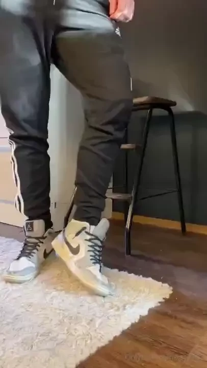 Having fun with my nike jordans and very dirty sk8erboy socks before 