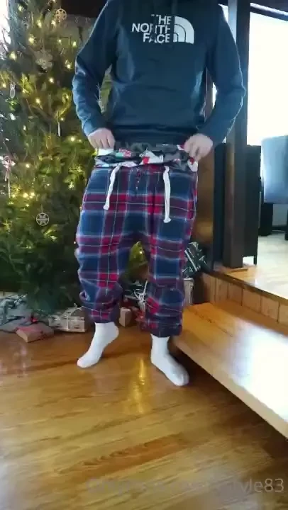 Emptying my sacks on christmas morning 
