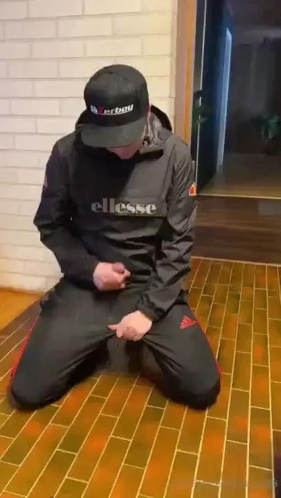 Two videos of that beautiful adidas cumrag part 2 