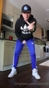 vstyle83 - As requested by one of you i m standing in my adidas trackies and 