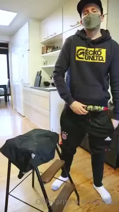 Using those adidas shorts as a cum rag for now 