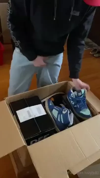 I found a box of my old sneakers couldn t help it i had to shoot a 