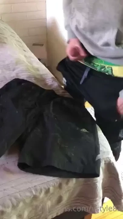 Double feature friday shooting amazing loads on my adidas cum rag part 1 