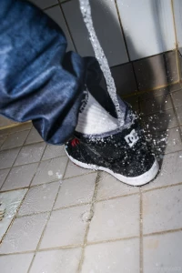 Wet monday soaking my dc sneakers part 4