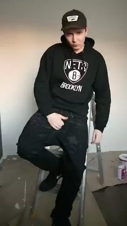 Sagging my g-star raw jeans and shooting a nice load on them part 1 