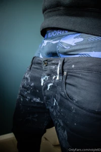 My g-star raw jeans are getting quite dirty and yeah there s no paint part 2