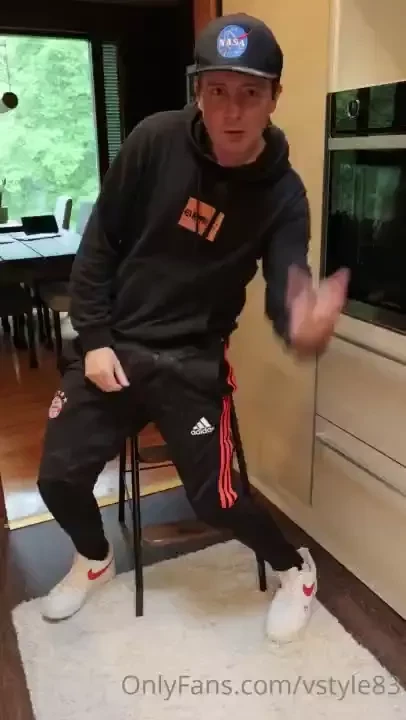 I ve been using these adidas trackies as my cum rag for two years 