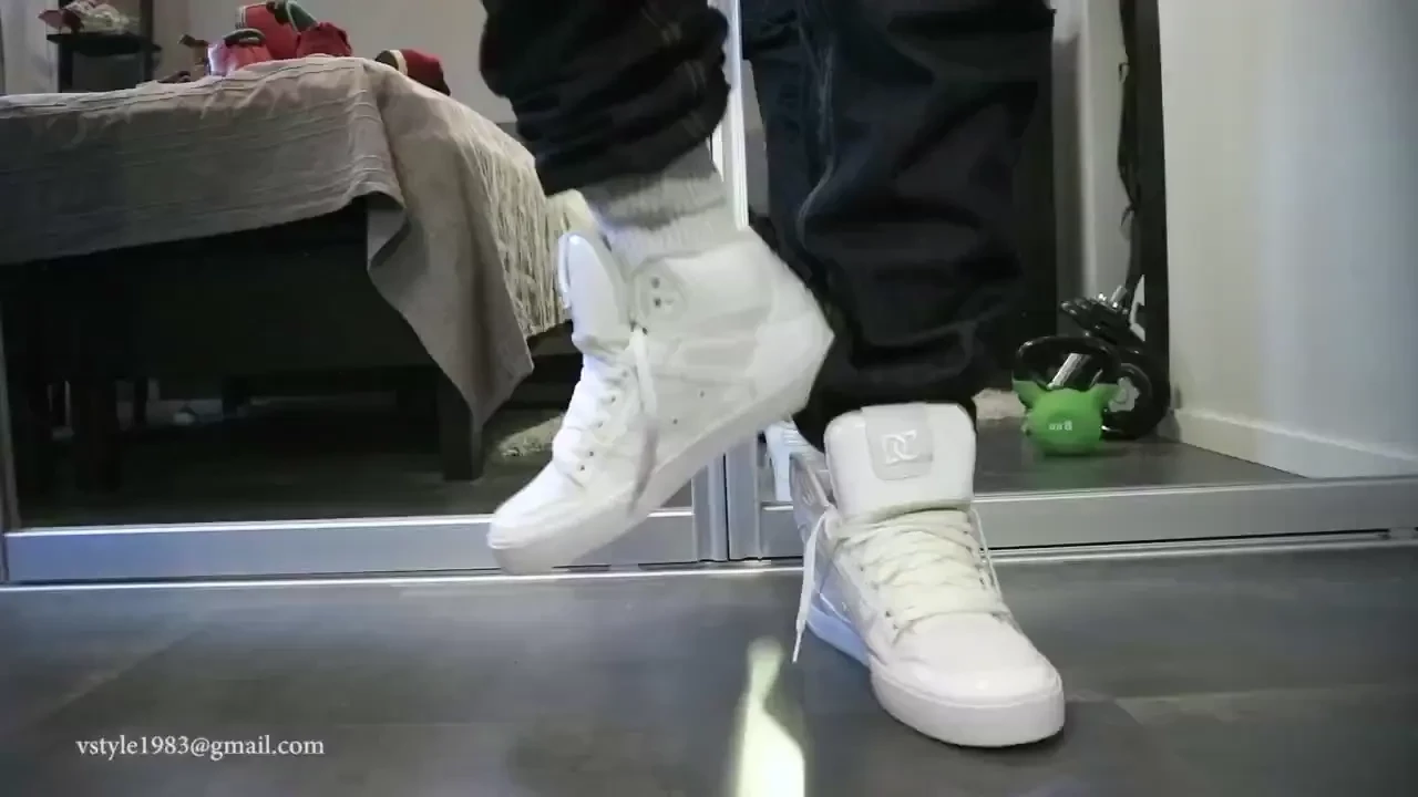 Showing my huge love for sneakers while sagging in hum r jeans 