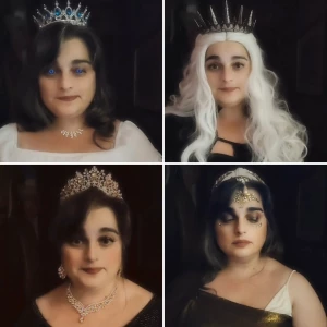 Atharlia oxara cahafra and thragolind - the four queens of king