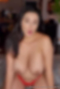 How about seeing me in a top less rubbing and shaking my breasts with