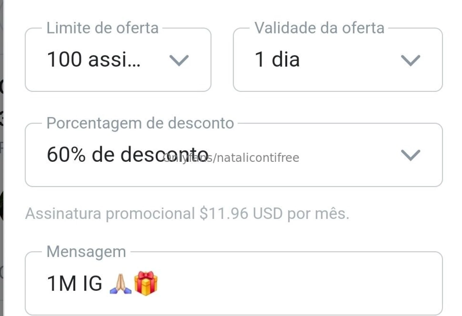 Attention i m celebrating 1 million followers on my instagram i opened 