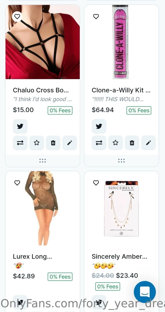 I added a ton of new stuff to my wishlist check it out and tell me 