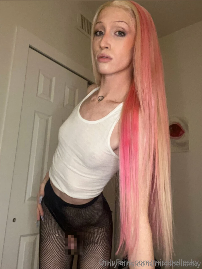 Looking smashing in my fishnets 