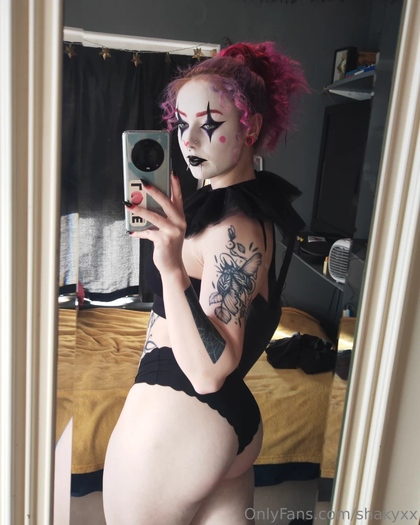Did a little trial run for my halloween makeup 3 part 1 