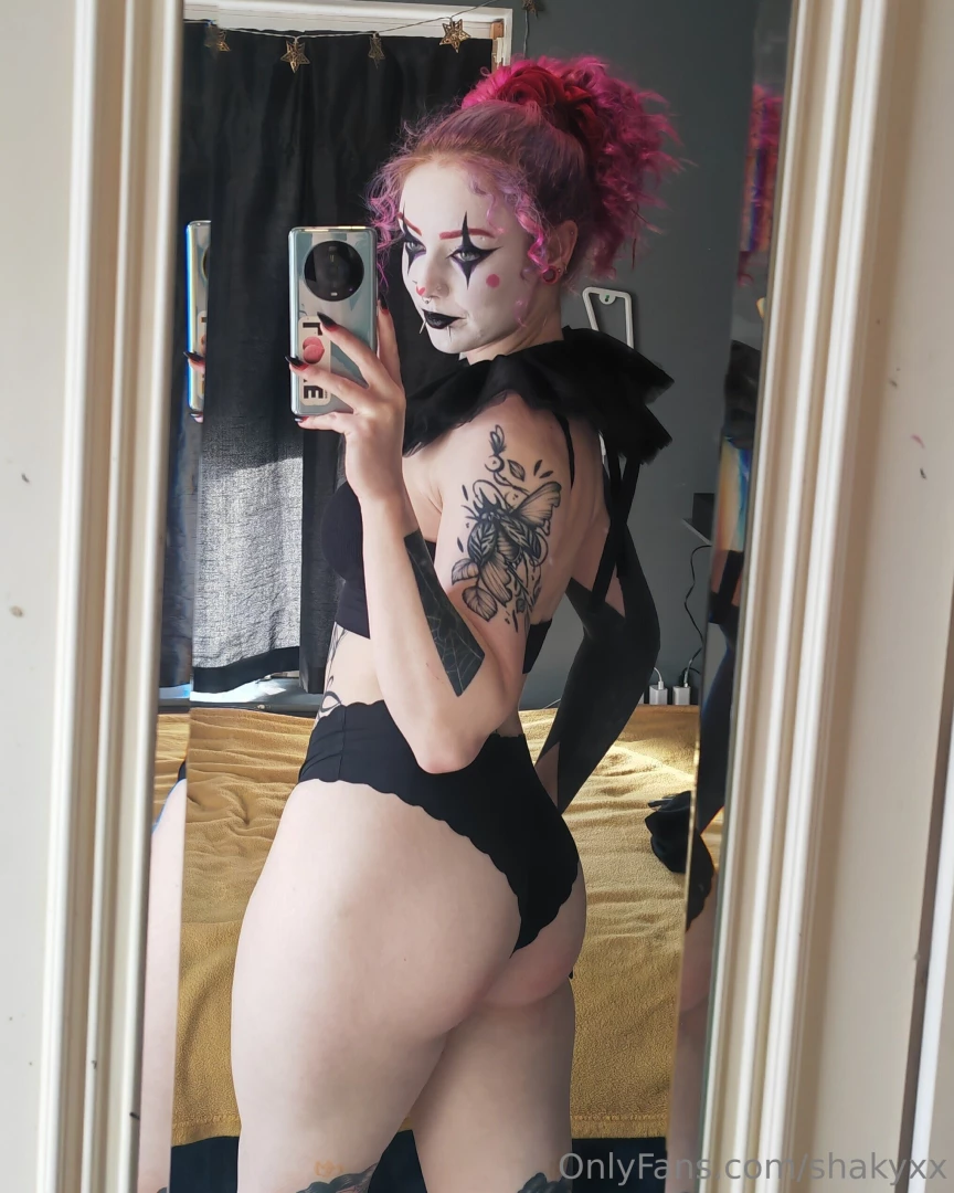 Did a little trial run for my halloween makeup 3 