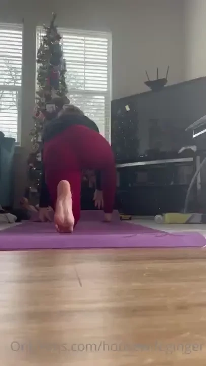 Workin on a move i learned in pole class happy hump day 