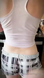 Just trying to make breakfast and i got pantsed oh well going with it