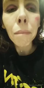 How cute am i with cum dripping off my face part 1