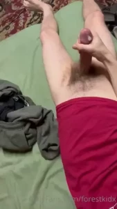 It was so thick and felt so good it made me weak