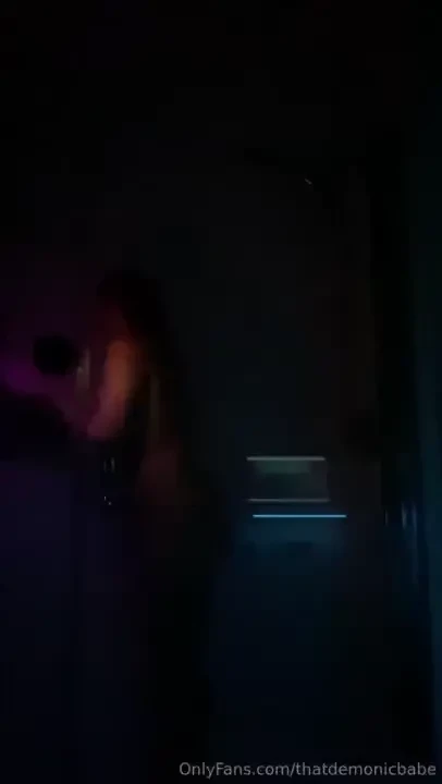 Sometimes you need to take a shower with some mood lighting 