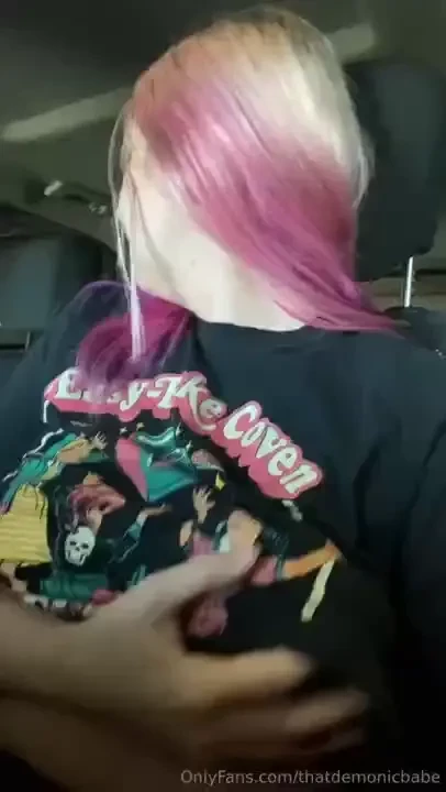 Got my car back from the mechanic so a celebratory titty flash is in 