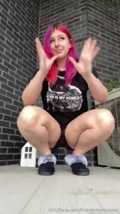 Can i offer anyone a little bit of exhibitionism