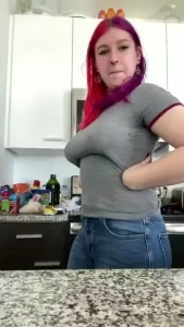 Definitely need to wear a bra with this shirt