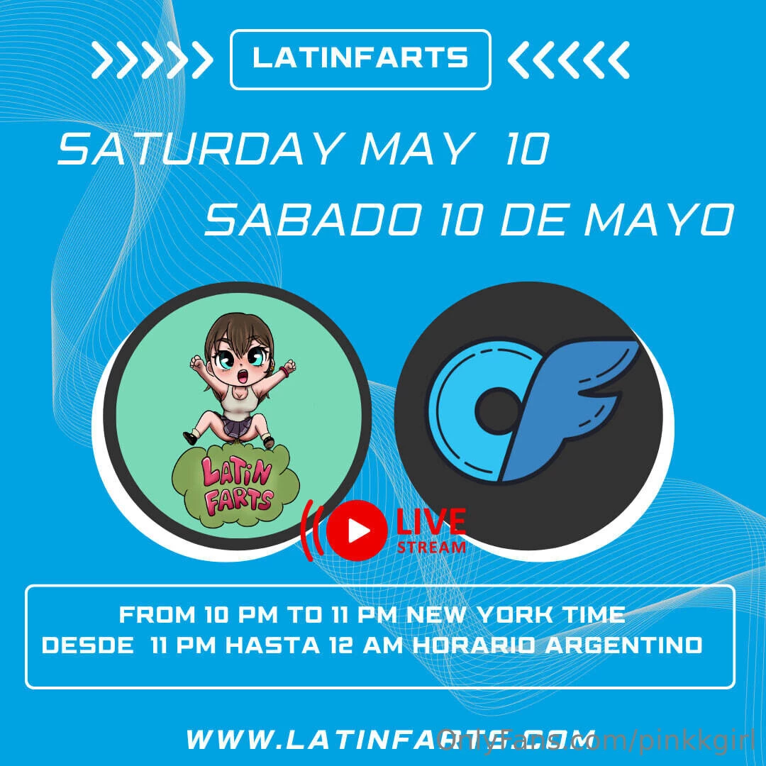Good news see you this saturday at latinfarts we ll be waiting for you 