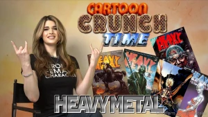 Welcome back to oftv cartoon crunch time heavy metal is a 1981