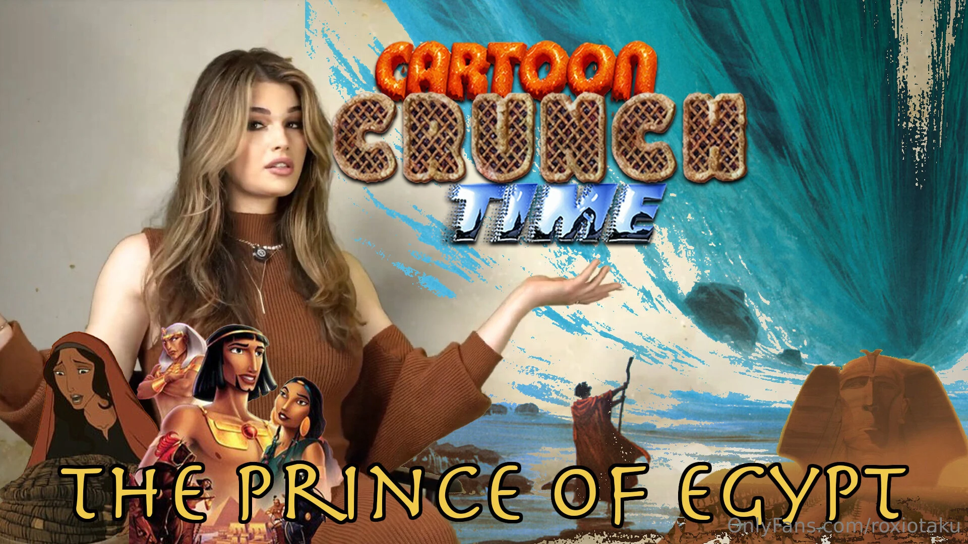 Welcome back to oftv cartoon crunch time the prince of egypt is a 1998 
