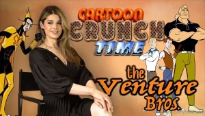 Welcome back to oftv cartoon crunch time the venture bros is an