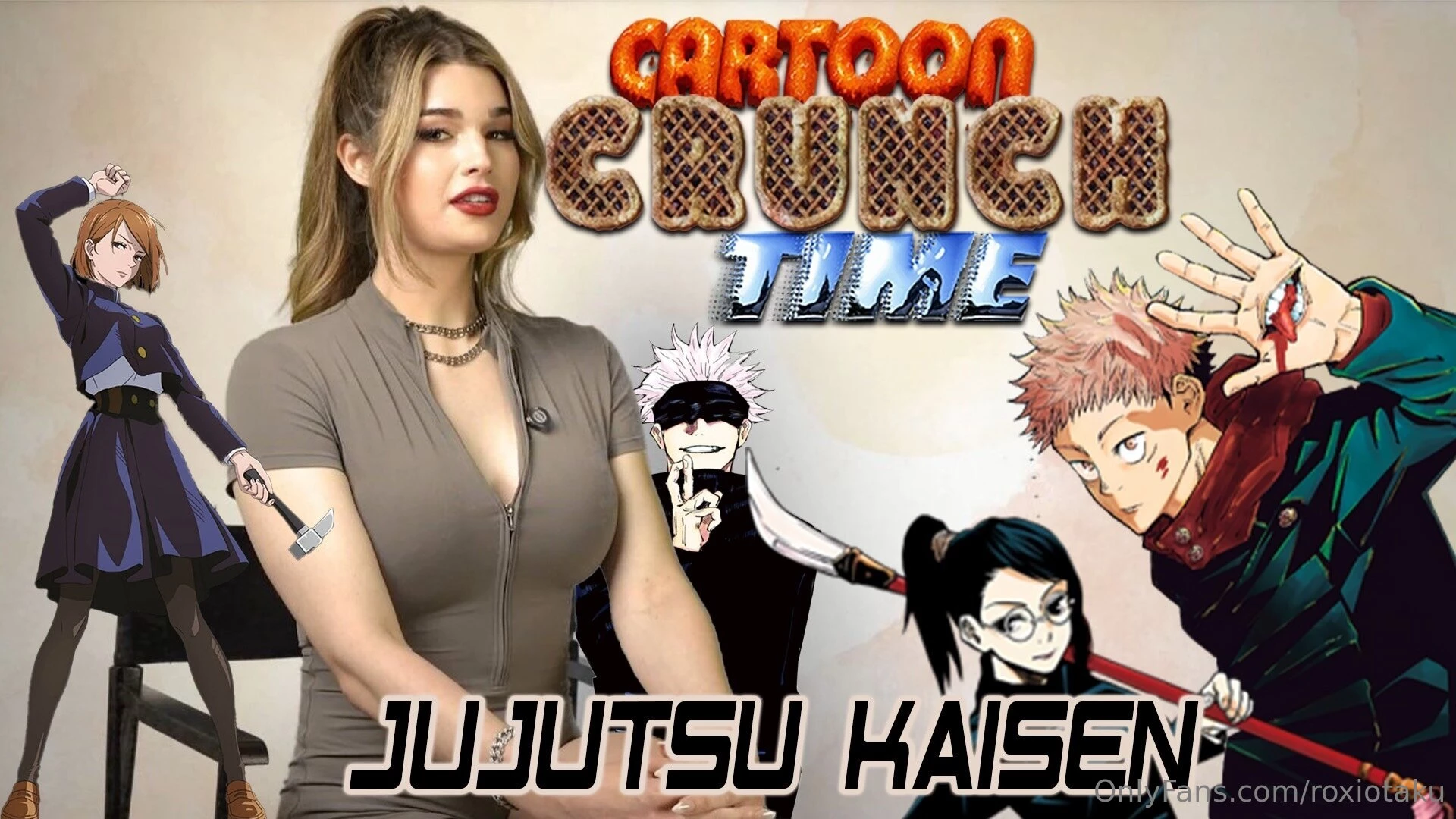 Welcome back to oftv cartoon crunch time jujutsu kaisen is a popular 
