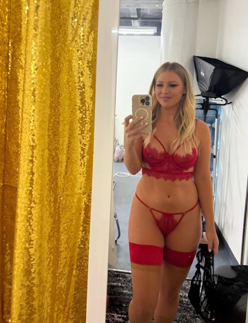 Behind the scenes selfie 