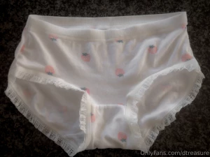 All my cute panties are laid out and only the highest tip gets to