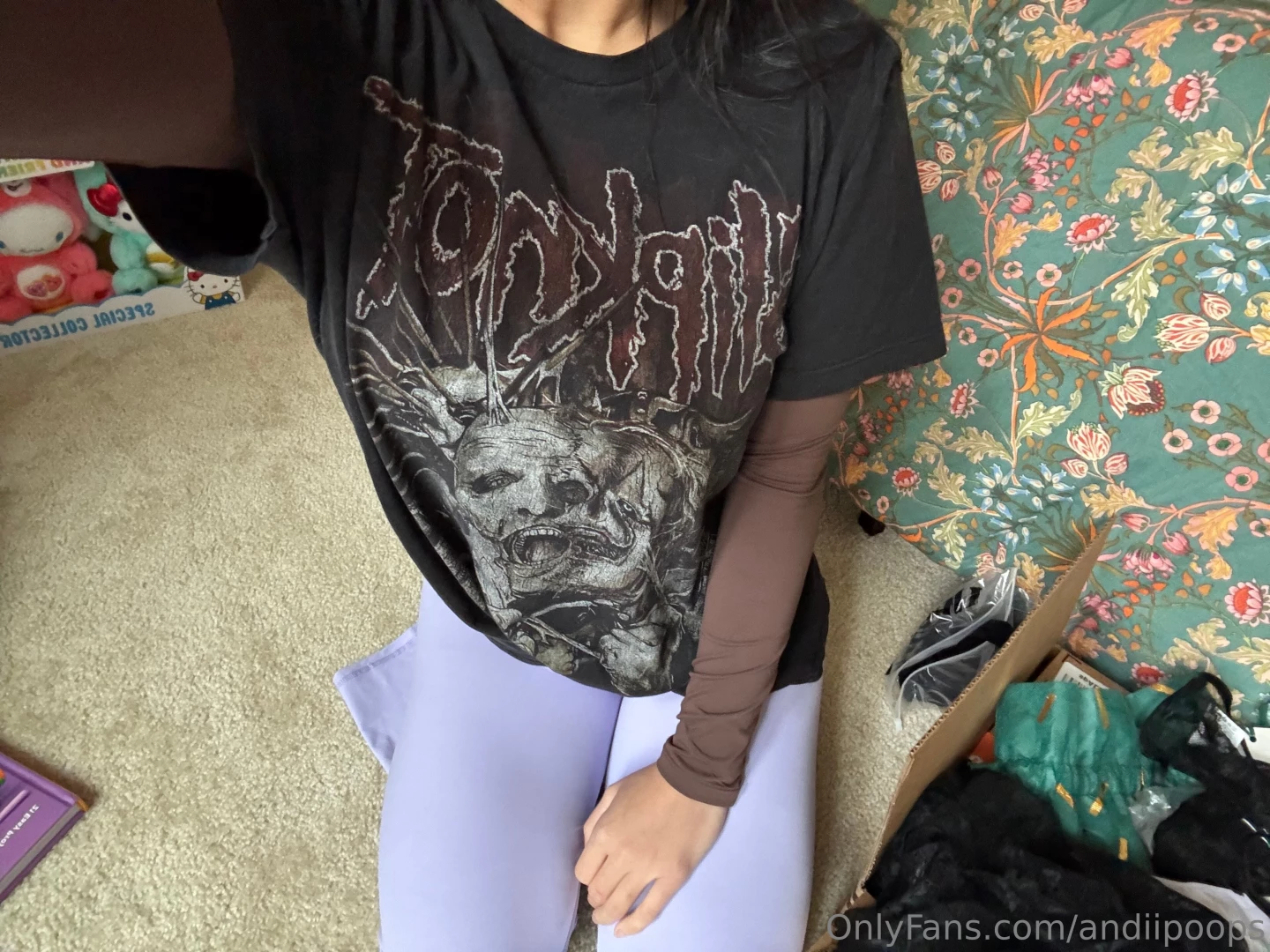 Wearing the gifts you guys got me thank youuuuu 