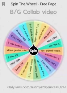 It s time to play my favorite game - spin the wheel 10 per spin 20 for part 3