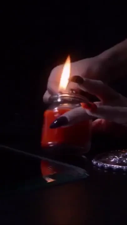 Asmr vid on yt the full-length version of this halloween aesthetic vid 