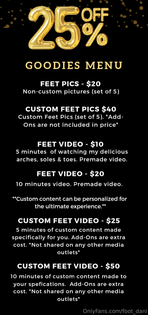 Good morning loves today is the last day of the sale 25 off the prices 