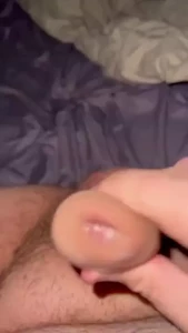 Wanna eat me out while i play with my flaccid cock 3