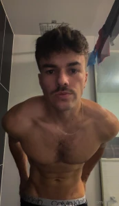 Post gym wank in the shower cumming everywhere at 2 03 part 1