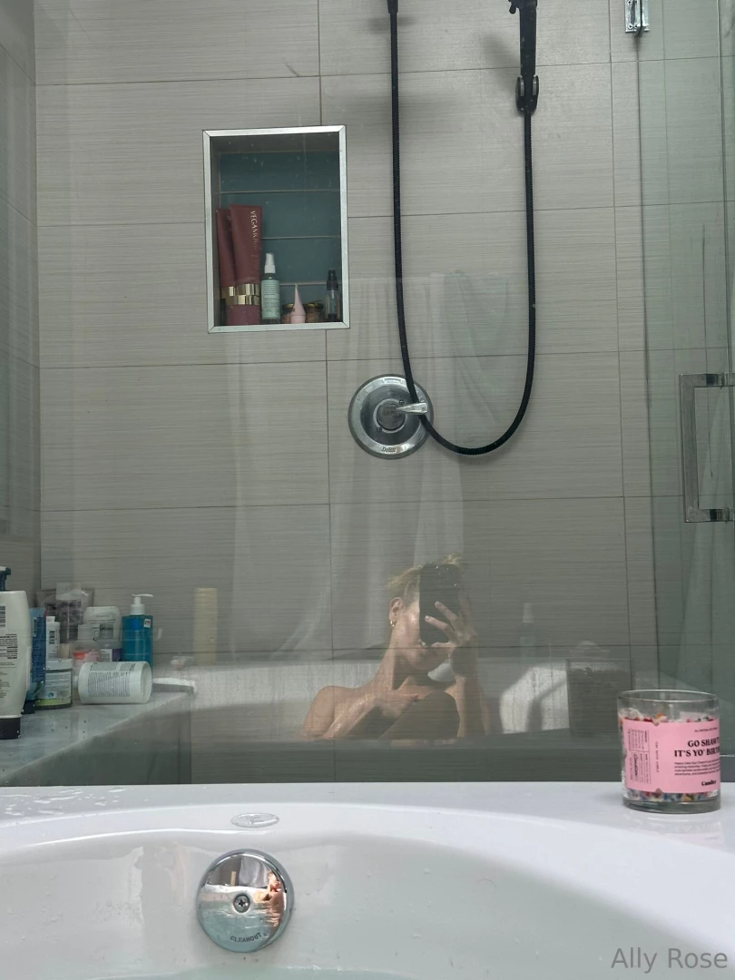 Nothing like a warm bath to help relax 