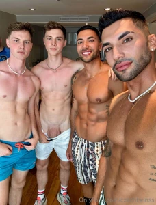 A short but the first anal sex with twins when we partied in madrid