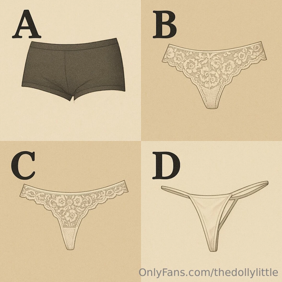 If i were to offer panties for sale again what styles would you be 