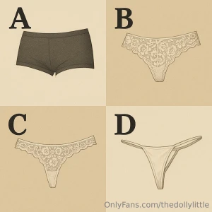 If i were to offer panties for sale again what styles would you be