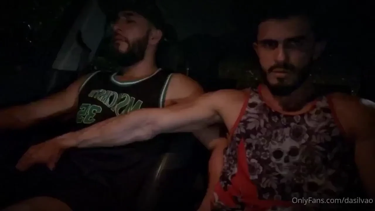 The police almost found me sucking yoao s big cock while we were 