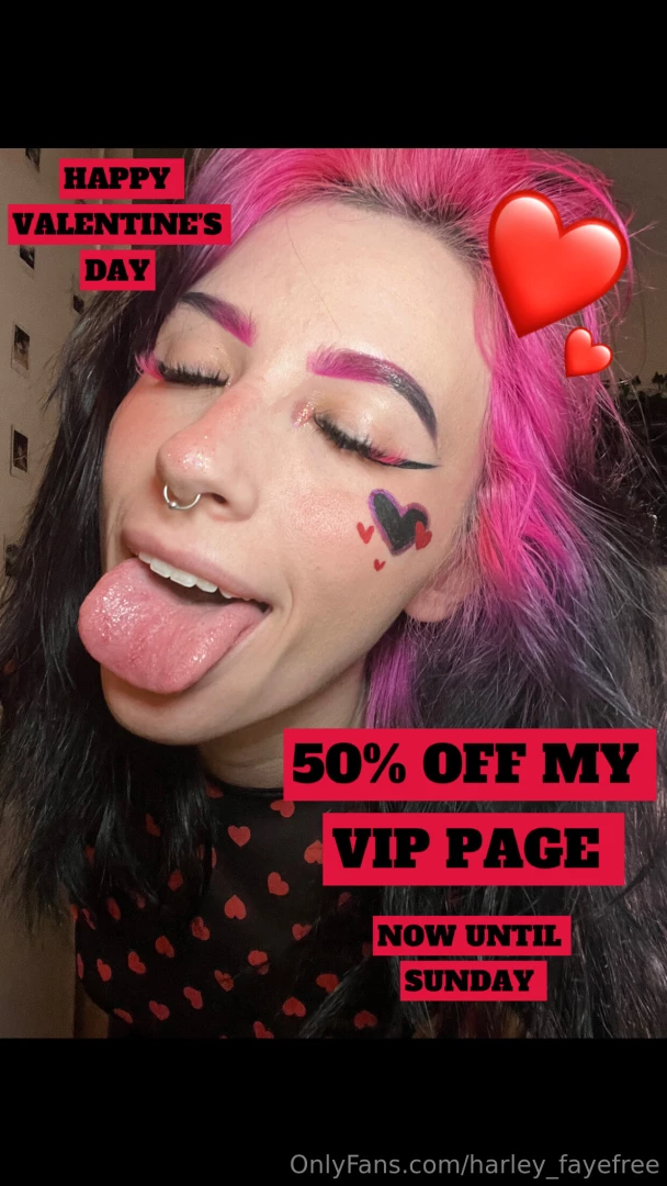 Hi lovelies happy valentine s day 50 off my vip page until sunday love 