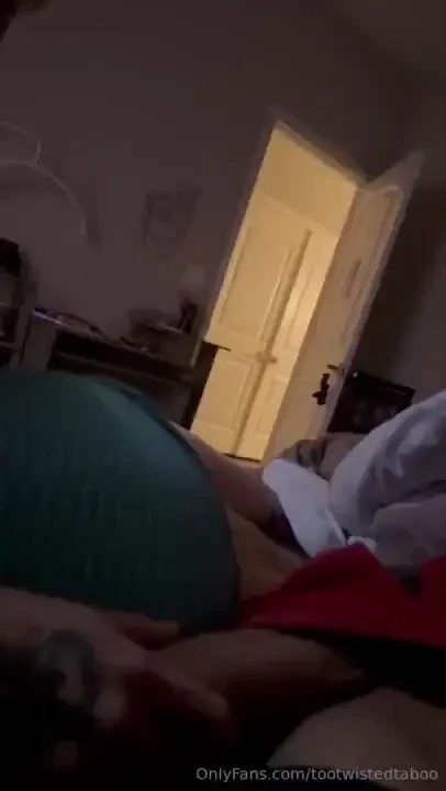 Step mom got into my bed got my cock all wet and let me creampie her 