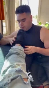 He was a good foot slut for papi who s next