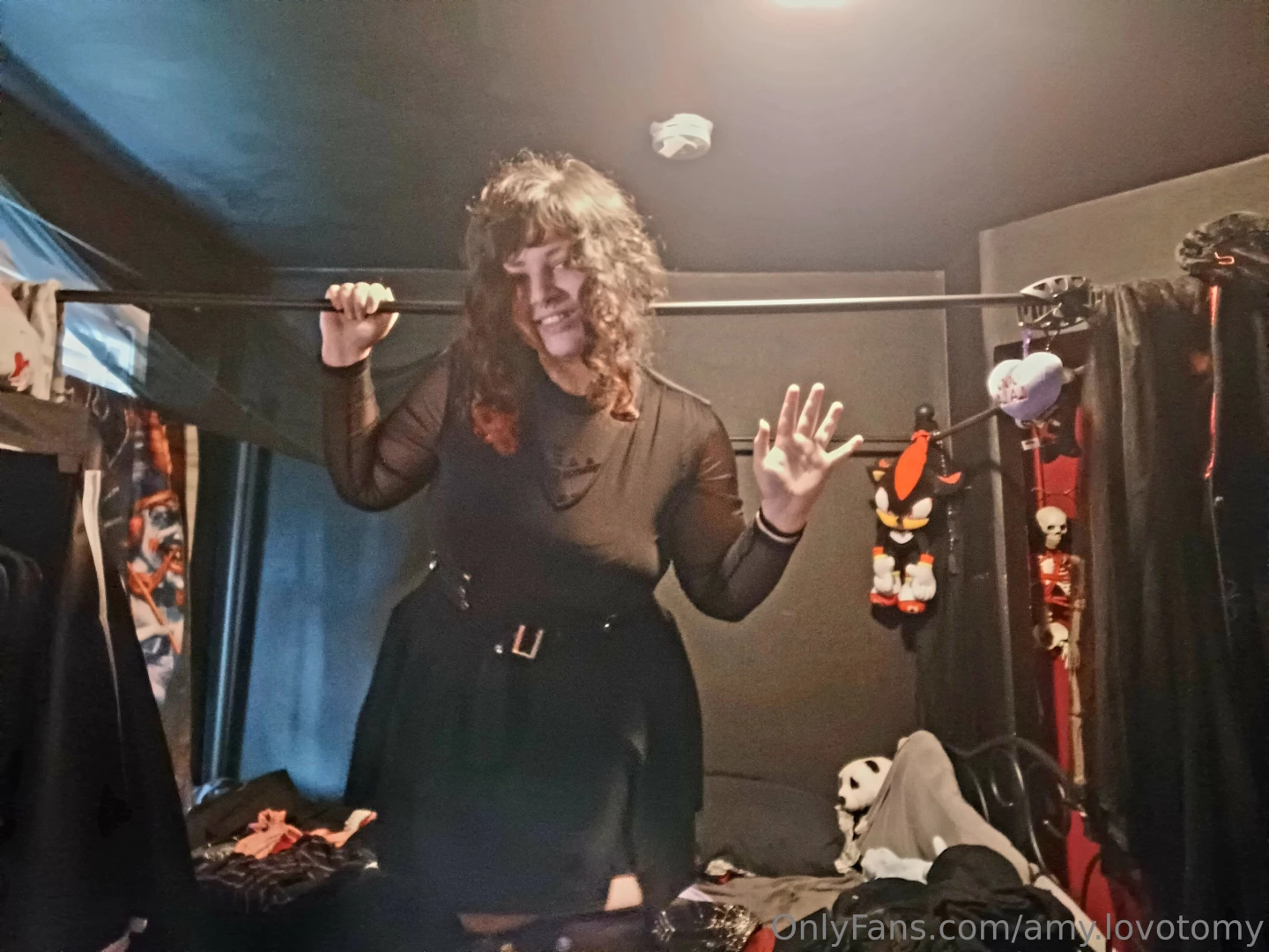 Just me showing my outfit and what s under it nothing crazy the last part 1 